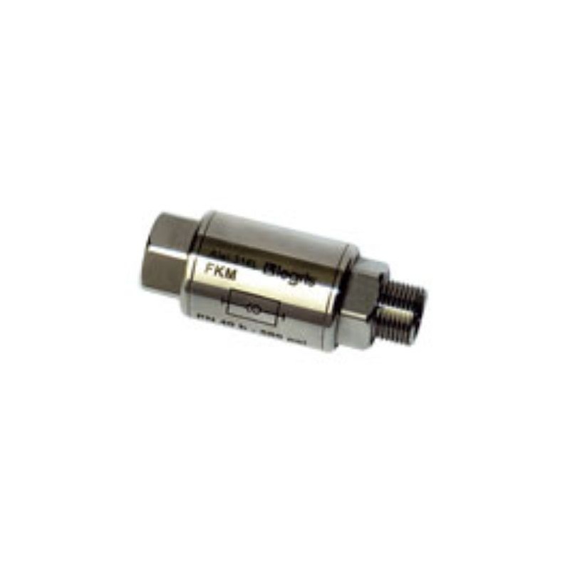 2 pcs - Legris Stainless Steel Single Non Return Valve, G 1/4in, 40 bar