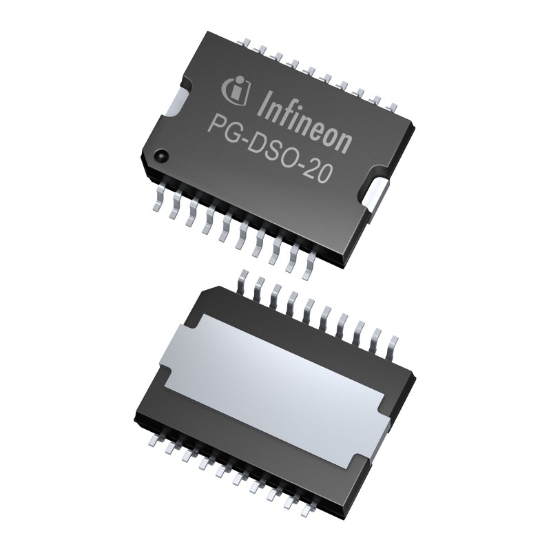 1 pcs - Infineon BTS712N1XUMA1, QuadHigh Side Power Switch IC