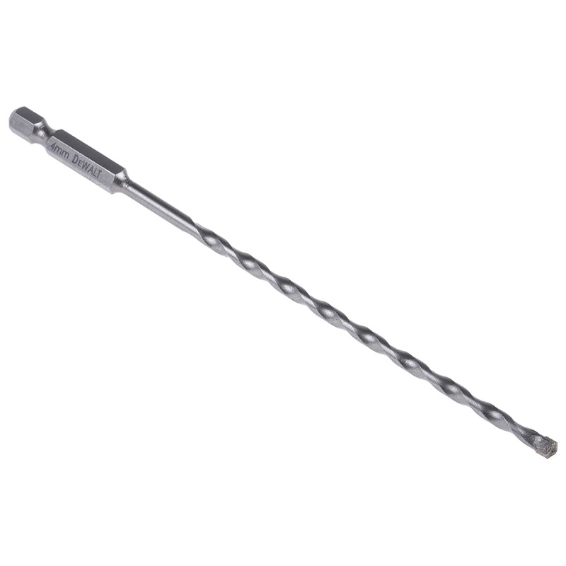 1 pcs - DeWALT DT60 Series Carbide Tipped Masonry Drill Bit, 4mm Diameter, 103 mm Overall