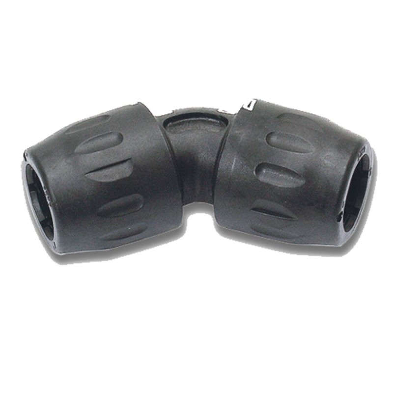 5 pcs - Transair 16 Bar Glass Fibre Reinforced PA Elbow Connector, 44.5mm outside diameter