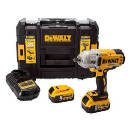 1 pcs - DeWALT 1/2 in 18V, 5Ah Cordless Impact Wrench, UK Plug
