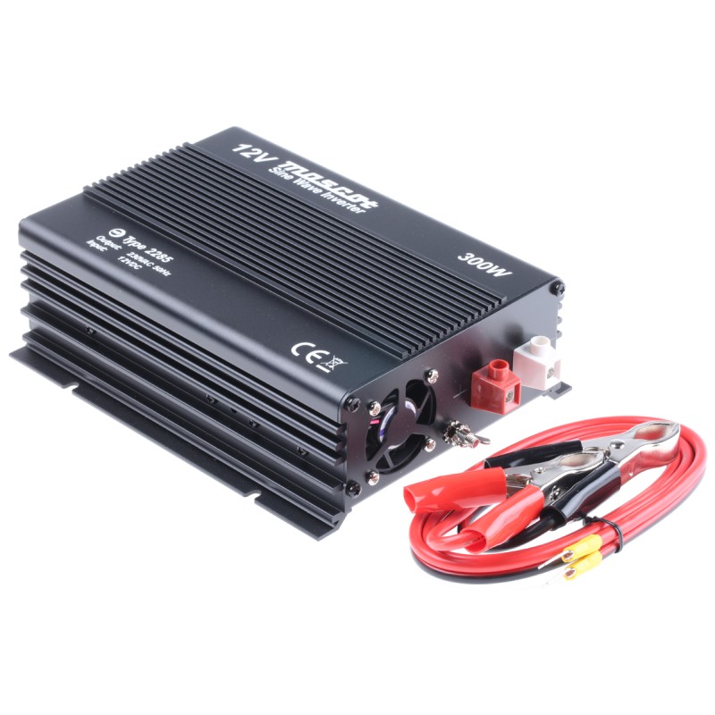 1 pcs - Mascot Pure Sine Wave 300W Power Inverter, 10 - 15V dc Input, 230V ac Output