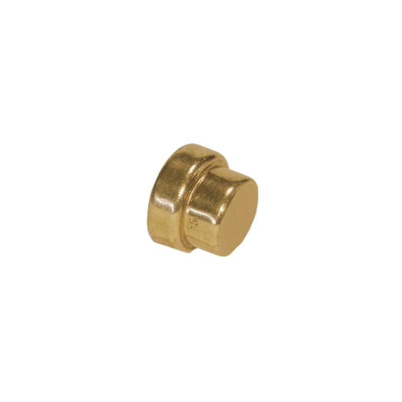 2 pcs - Copper Pipe Fitting, Push Fit Straight End Stop for 22mm pipe