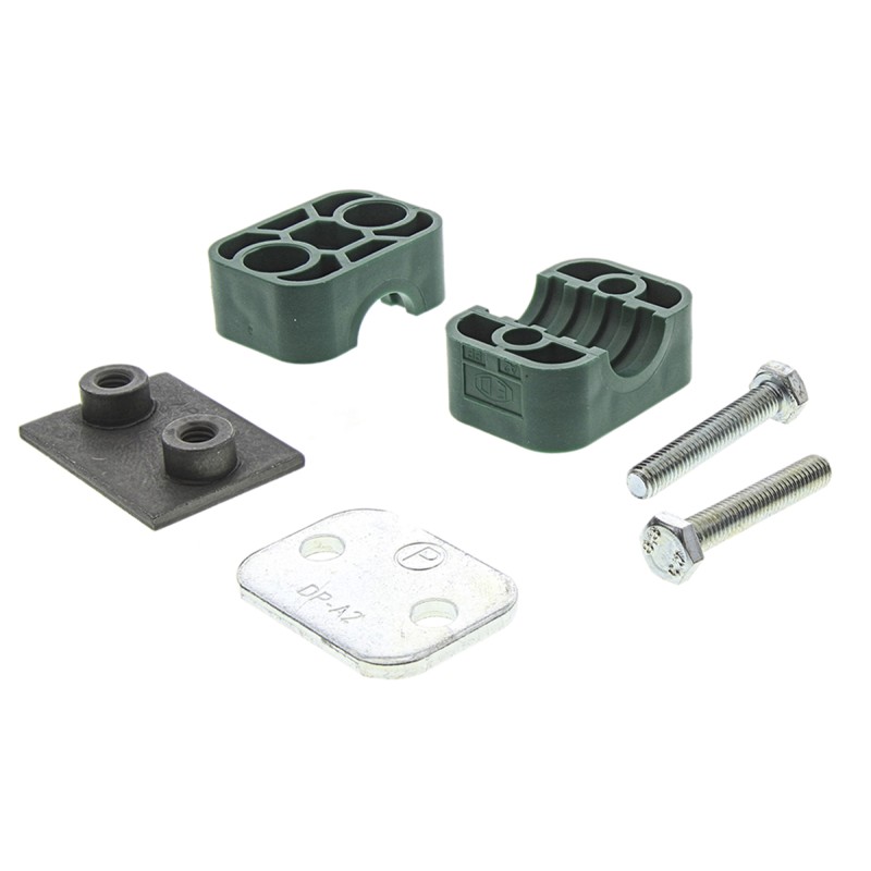 5 pcs - Parker Single Tube Clamp for 16mm tube, RAP3-216