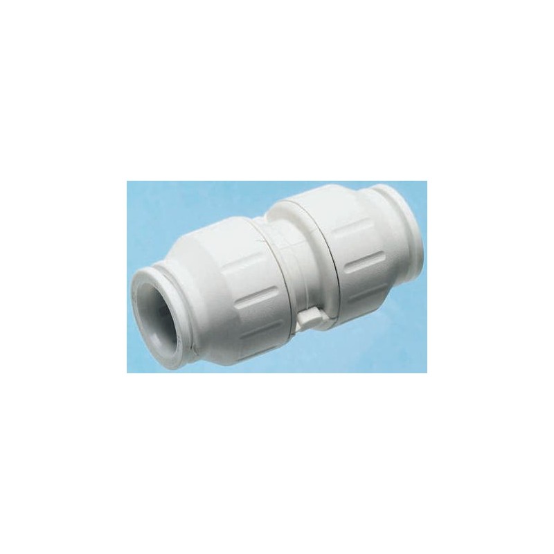 2 pcs - John Guest Straight Coupler PVC Pipe Fitting, 22mm