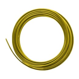 1 Reel of 30 M - RS PRO Compressed Air Pipe Yellow Nylon 12mm x 30m NMF Series
