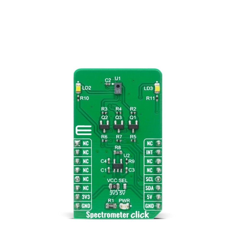 1 pcs - MikroElektronika Spectrometer Click for AS7341