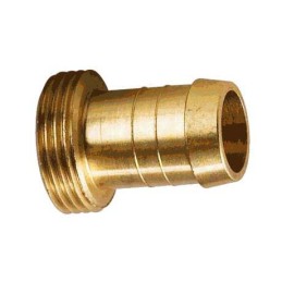 2 pcs - RS PRO Hose Connector Hose Tail Adaptor, BSP 3/4in 3/4in ID, 25 bar