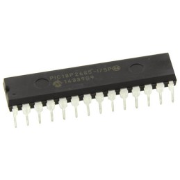 1 pcs - Microchip PIC18F2685-I/SP, 8bit PIC Microcontroller, PIC18F, 40MHz, 1.024 kB, 96 kB Flash, 28-Pin SPDIP