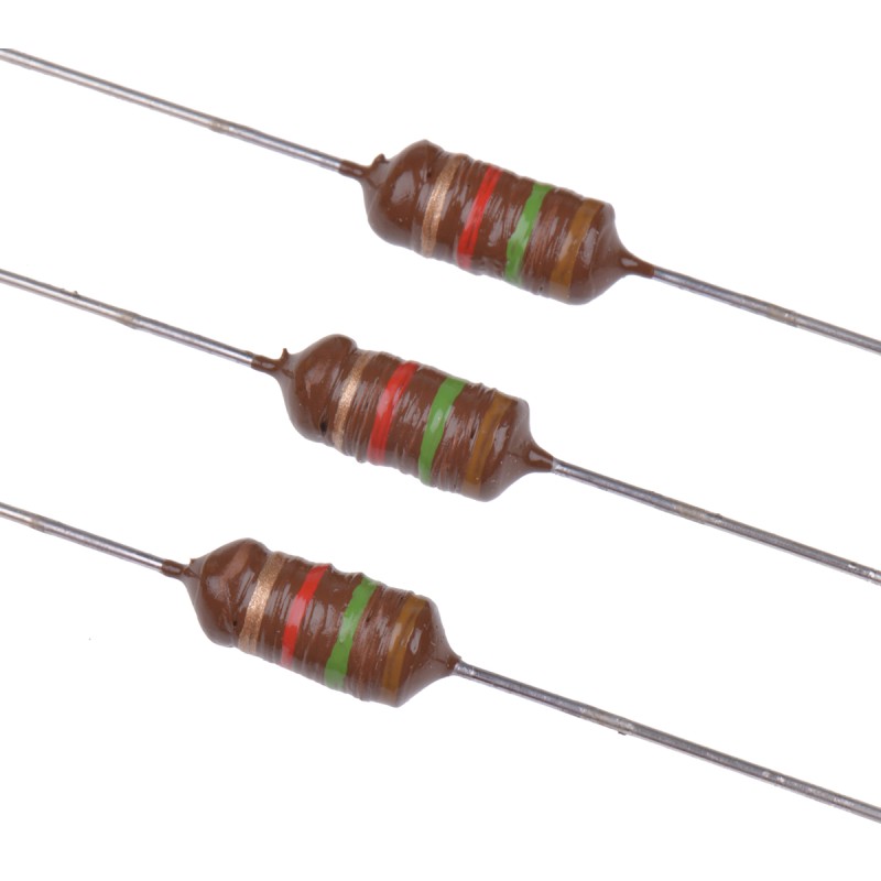 1500 pcs - EPCOS 1.5 mH ±5% Ferrite Leaded Inductor, Max SRF:1MHz, Q:60, 160mA Idc, 6Ω Rdc, LBC