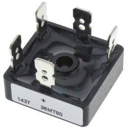 1 pcs - Vishay Bridge Rectifier, 35A, 800V, 3-phase, 5-Pin