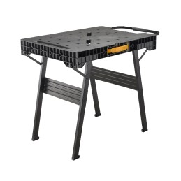 1 pcs - Stanley Portable Polypropylene Workbench, 450kg Max Load x 60cm x 85cm