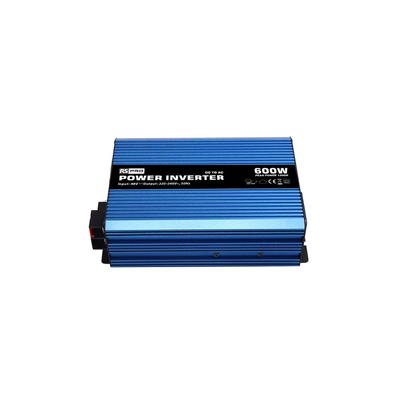 1 pcs - RS PRO Pure Sine Wave 600W Power Inverter, 48V Input, 230V Output