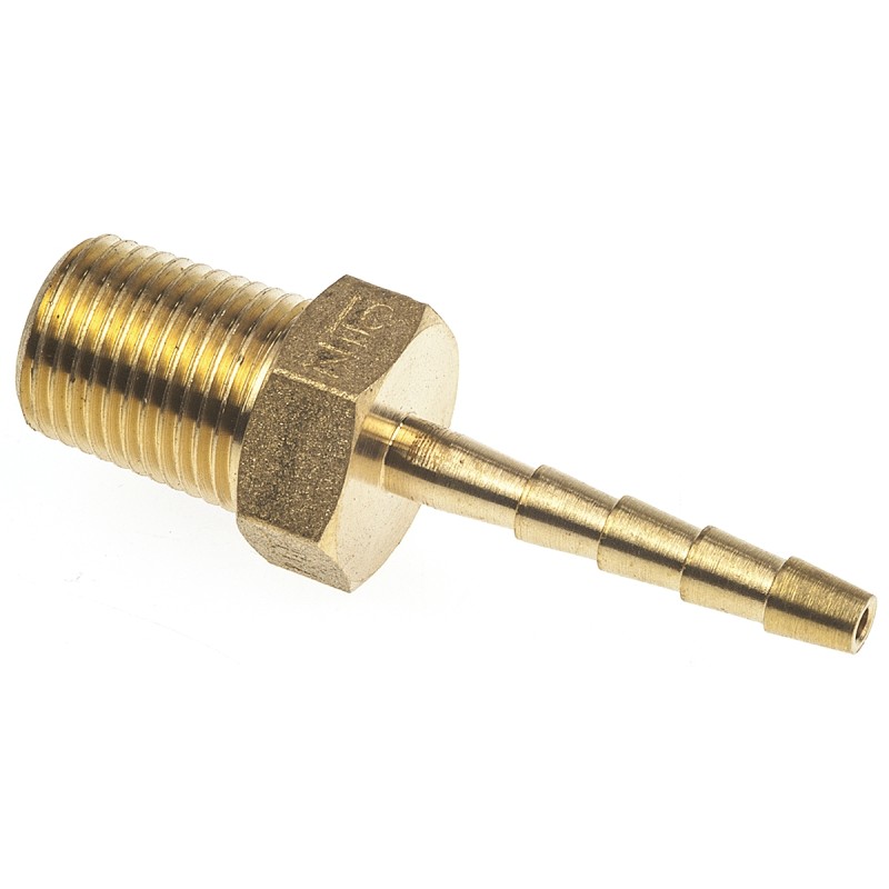 2 pcs - Nito Hose Connector Hose Tail Adaptor, R 1/8in 1/8in ID