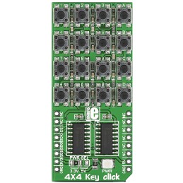 1 pcs - MikroElektronika 4 x 4 Key Keypad mikroBus Click Board
