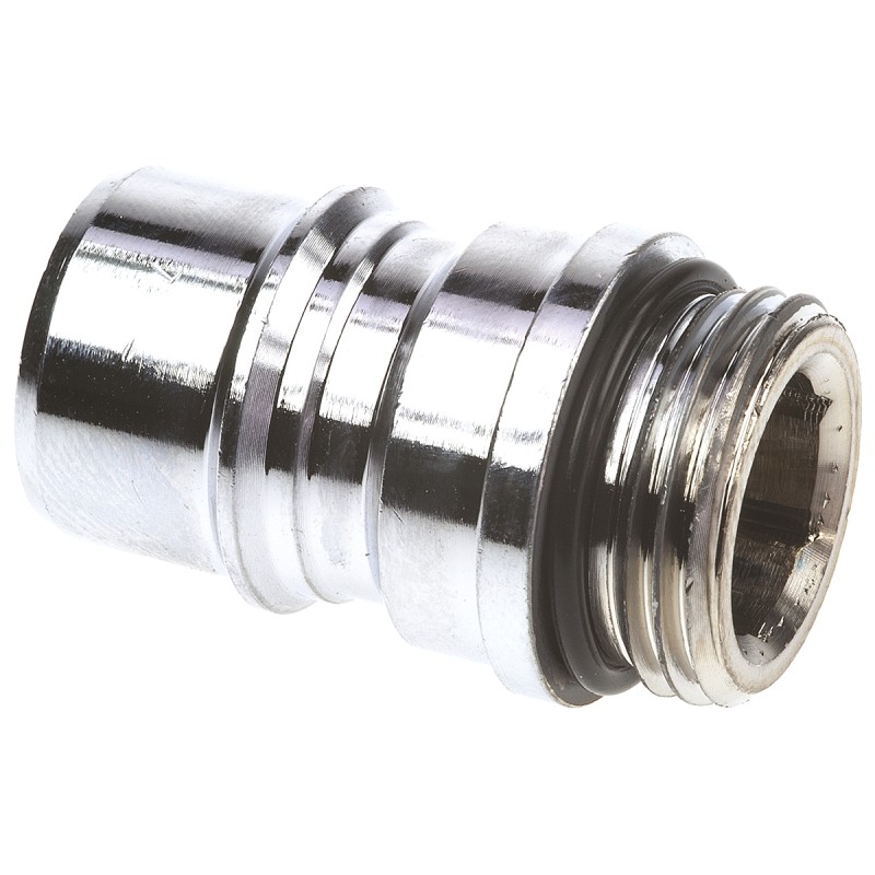 2 pcs - Nito Hose Connector, Straight Threaded Coupling, BSP 1/2in 1/2in ID, 25 bar