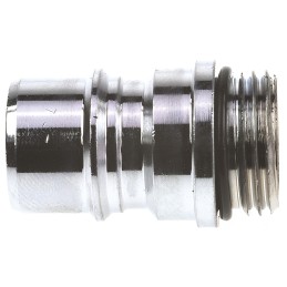 2 pcs - Nito Hose Connector, Straight Threaded Coupling, BSP 1/2in 1/2in ID, 25 bar