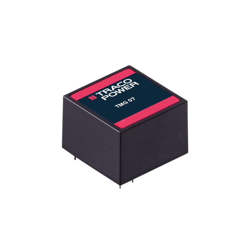 1 pcs - TRACOPOWER Switching Power Supply, TMG 07124, 24V dc, 292mA, 7W, 1 Output, 120 - 370 V dc, 90 - 264 V ac