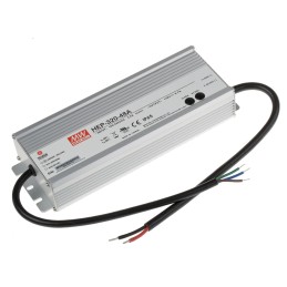 1 pcs - MEAN WELL Switching Power Supply, HEP-320-48A, 48V dc, 6.7A, 321.6W, 1 Output, 127 - 431 V dc, 90 - 305 V
