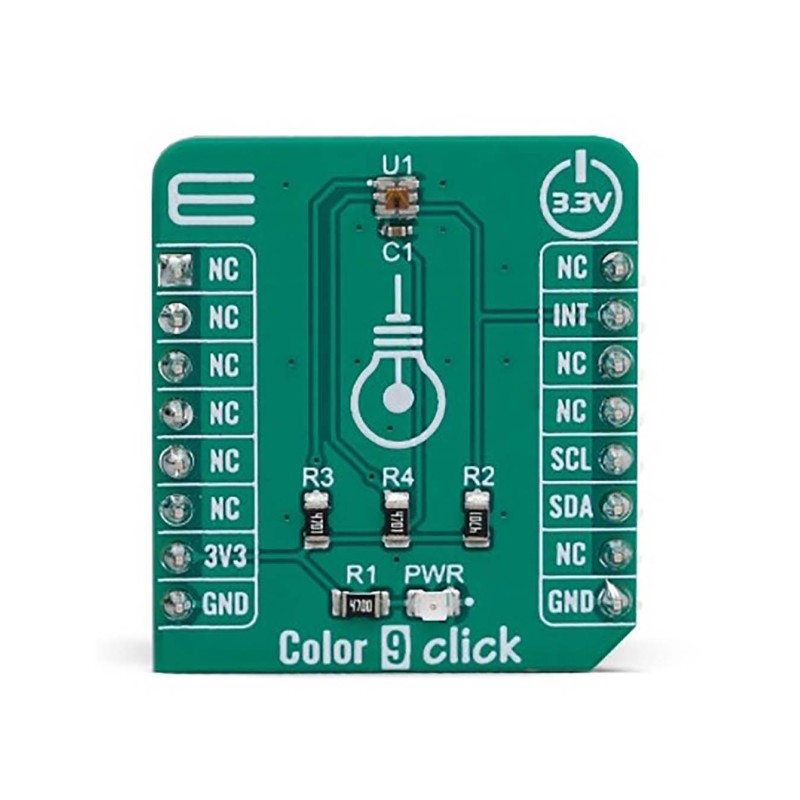 1 pcs - MikroElektronika Development Kit for APDS-9250 APDS-9250
