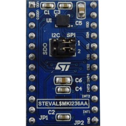 1 pcs - STMicroelectronics STEVAL-MKI236A Adapter Board for use with DIL24 Socket
