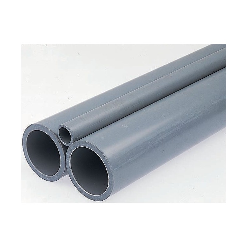 3 pcs - Georg Fischer ABS Pipe, 2m long x 60.5mm OD, 5.8mm Wall Thickness