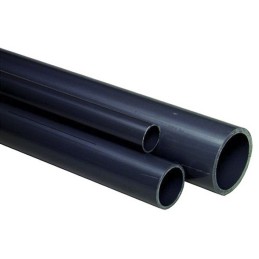 3 pcs - Georg Fischer PVC Pipe, 2m long x 17mm OD, 1.9mm Wall Thickness