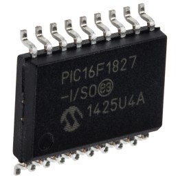 1 pcs - Microchip PIC16F1827-I/SO, 8bit PIC Microcontroller, PIC16F, 32MHz, 256 B, 4K x 14 words Flash, 18-Pin SOIC