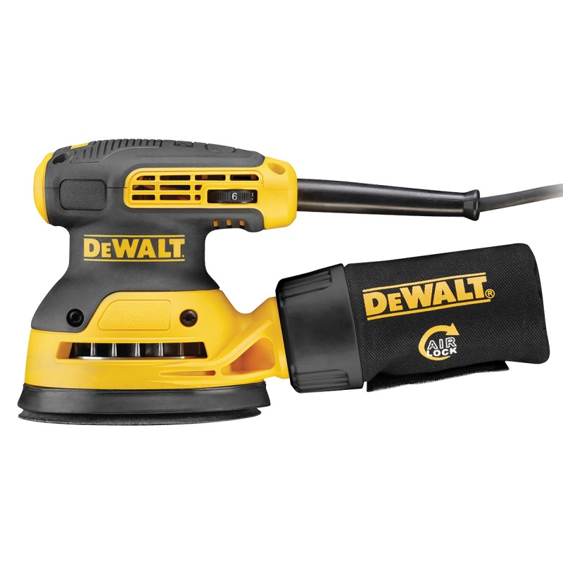 1 pcs - DeWALT DWE6423 125mm Corded Orbital Sander, UK Plug