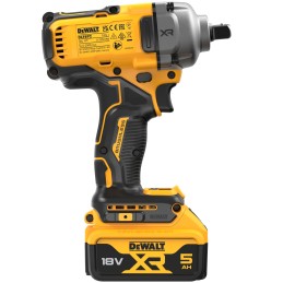 1 pcs - DeWALT 1/2 in 18V, 5Ah Cordless Impact Wrench, UK Plug