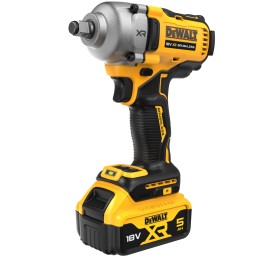 1 pcs - DeWALT 1/2 in 18V, 5Ah Cordless Impact Wrench, UK Plug