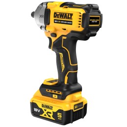 1 pcs - DeWALT 1/2 in 18V, 5Ah Cordless Impact Wrench, UK Plug