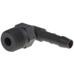 5 pcs - RS PRO Hose Connector, Elbow Hose Tail Adaptor, R 1/8in 4mm ID