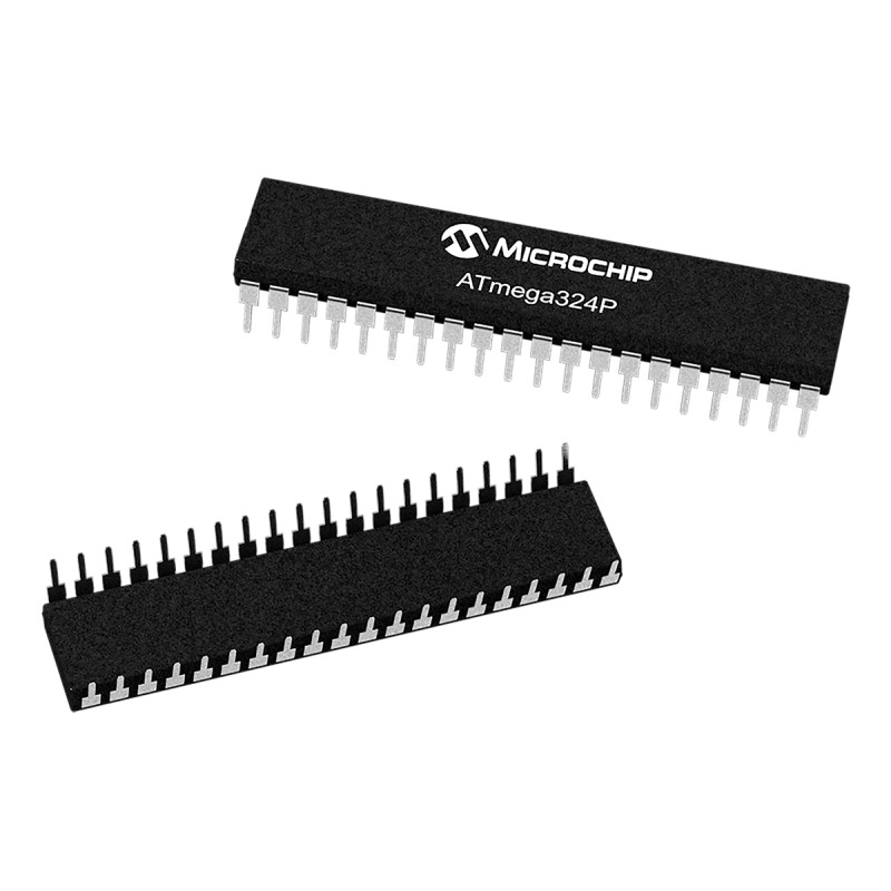 1 pcs - Microchip ATMEGA324PV-10AU, 8bit AVR Microcontroller, ATmega, 10MHz, 32 kB Flash, 44-Pin TQFP