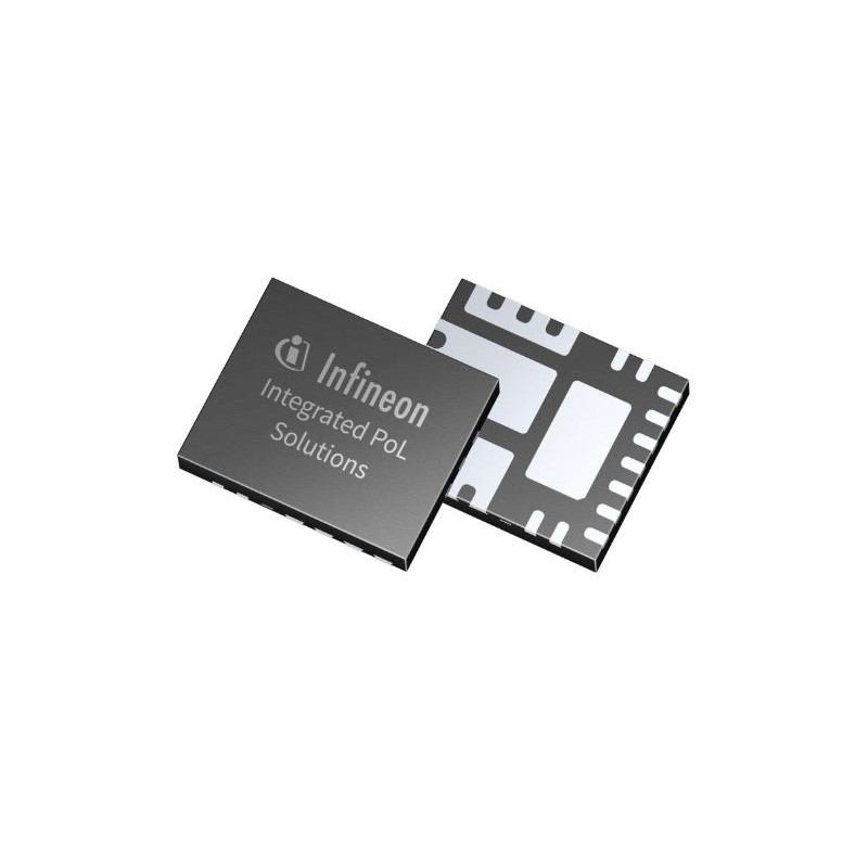 1 pcs - Infineon IR38163MTRPBFAUMA1, 1 DC-DC, Switching Regulator 30A, 0.5 - 14 V, 1500 kHz 24-Pin, PQFN