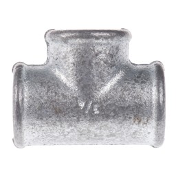 5 pcs - Georg Fischer Galvanised Malleable Iron Fitting Tee, Female BSPP 3/4in to Female BSPP 3/4in to Female BSPP 3/4in