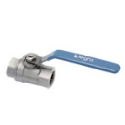 5 pcs - Legris Stainless Steel 2 Way, Ball Valve 3/8in, 15.25mm