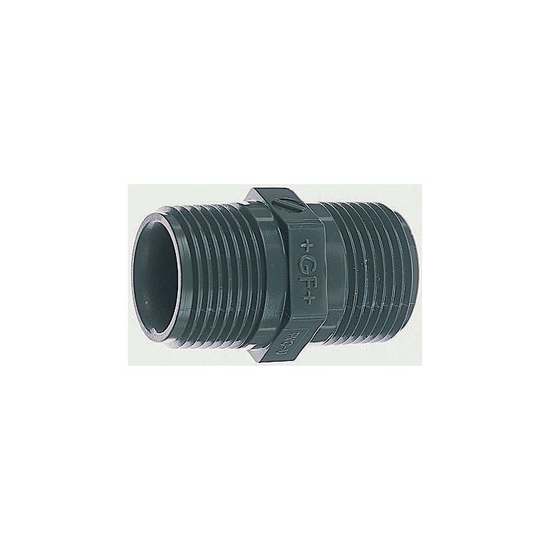 5 pcs - Georg Fischer Nipple PVC Pipe Fitting