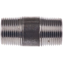 5 pcs - RS PRO Black Malleable Iron Fitting Barrel Nipple, Male BSPT 3/4in to Male BSPT 3/4in