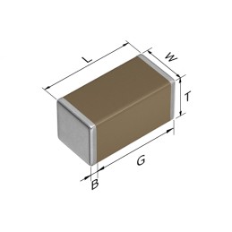 2000 pcs - TDK 47nF Multilayer Ceramic Capacitor MLCC, 630V dc V, ±10% , SMD