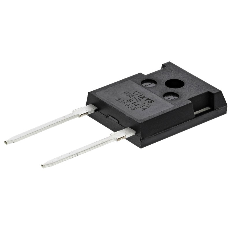 1 pcs - IXYS 1200V 52A, Rectifier Diode, 2-Pin TO-247AD DSEI60-12A