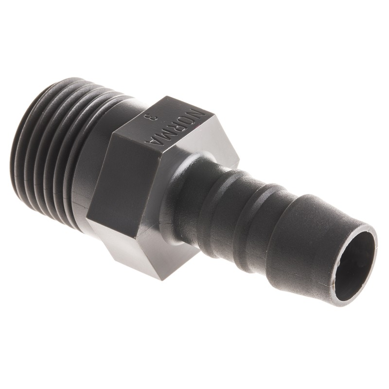 5 pcs - RS PRO Hose Connector, Straight Hose Tail Adaptor, BSP 1/2in 12mm ID