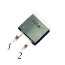 1 pcs - Wolfspeed 1200V 56A, Rectifier & Schottky Diode, D2PAK E4D20120G