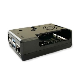 1 pcs - SB COMPONENTS LTD ROCK SBC Case for use with ROCK 4C+ and ROCK 5A Single Board Computers, Black