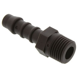 5 pcs - RS PRO Hose Connector, Straight Hose Tail Adaptor, BSP 1/8in 6mm ID