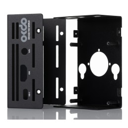 1 pcs - Okdo Metal ROCK SBC Case for use with ROCK 4 Model SE Single Board Computer, Black