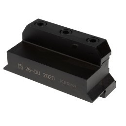 1 pcs - Pramet DU / D Series Lathe Tool Holder for Use with XLCFN 26, 20mm Height, 90° Approach, 90mm Length