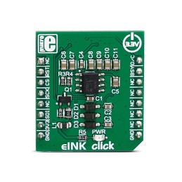 1 pcs - MIKROE-3683, eINK click - without displa
