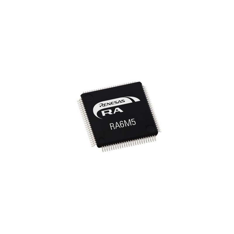 1 pcs - Renesas Electronics R7FA6M5BH3CFPAA0, 32bit ARM Cortex M33 Microcontroller, RA6M5, 200MHz, 2.048 MB, 512 kB Flash,