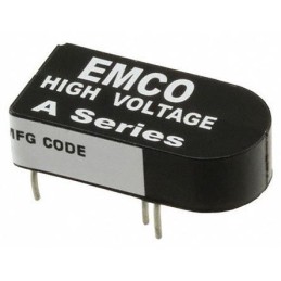 1 pcs - XP Power A DC-DC Converter, 1.5kV dc/ 660μA Output, 0 - 5 V dc Input, 1W, Through Hole, +75°C Max Temp -25°C Min